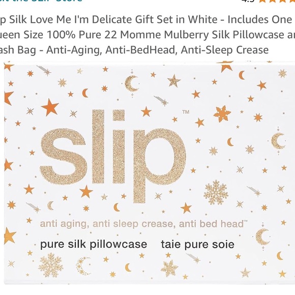 Slip Silk Queen Pillow Case Gift Set - Picture 2 of 8